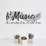Musical Notation Door Room Waterproof Decorative Wall Stickers