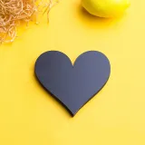 Heart-Shaped Door Room Acrylic Decorative Mirror Wall Stickers