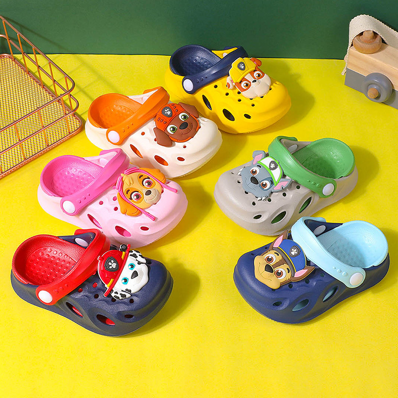 Toddlers Kids PAW Patrol Flat Beach Summer Slippers Sandal Shoes