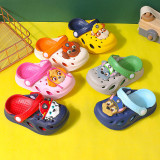 Toddlers Kids Puppy Flat Beach Summer Slippers Sandal Shoes