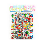 75PCS 5 Different Sheets 3D Hot Cartoon Puffy Stickers For Kids & Toddlers