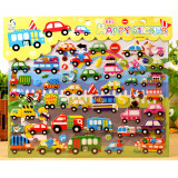 3 Sheets Engineering Vehicles Cars Ships Airplanes 3D Foam Puffy Sticker for Kids Toddler