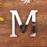 26 Letters DIY Slogan Door Room Acrylic Decorative Mirror Wall Stickers