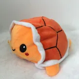 The Original Reversible Tortoise Patented Design Soft Stuffed Plush Animal Doll for Kids Gift