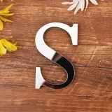 26 Letters DIY Slogan Door Room Acrylic Decorative Mirror Wall Stickers
