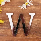 26 Letters DIY Slogan Door Room Acrylic Decorative Mirror Wall Stickers