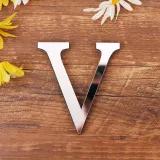 26 Letters DIY Slogan Door Room Acrylic Decorative Mirror Wall Stickers