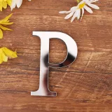 26 Letters DIY Slogan Door Room Acrylic Decorative Mirror Wall Stickers