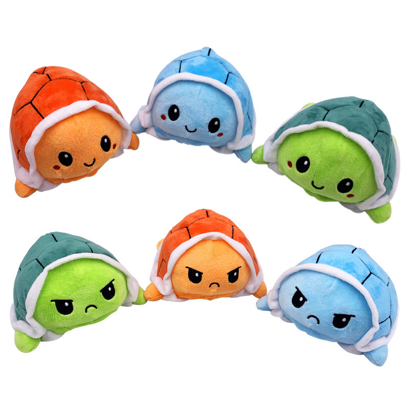 reversible tortoise plush