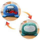 The Original Reversible Among Us Double Faced Expression Patented Design Soft Stuffed Plush Animal Doll Toy