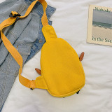 3D Cute Duck Canvas Shoulder Bags