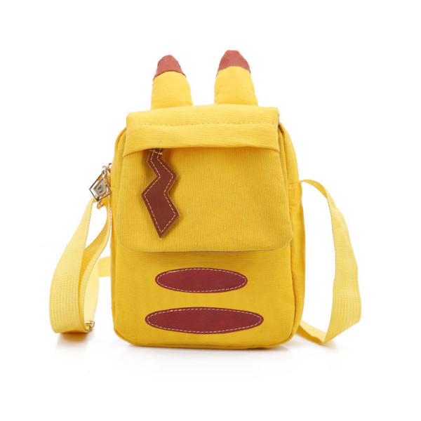 Yellow Pikachu Shoulder Mini Bag