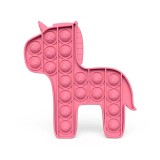 Rainbow Unicorn Pony Pop It Fidget Toy Push Pop Bubble Sensory Fidget Toy Stress Relief For Kids & Adult