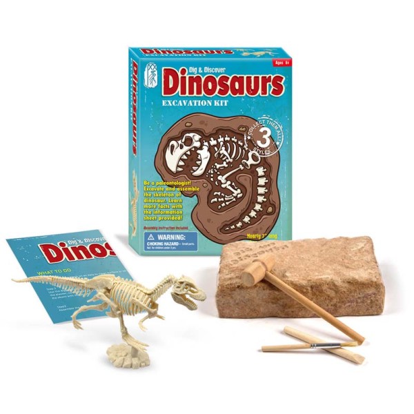 Dinosaur Tyrannosaurus Diplodocus Discovery Dig Kit Science Education Toys For Kids Teens