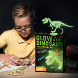 Luminous Dinosaur Triceratops Discovery Dig Kit Science Education Toys For Kids Teens