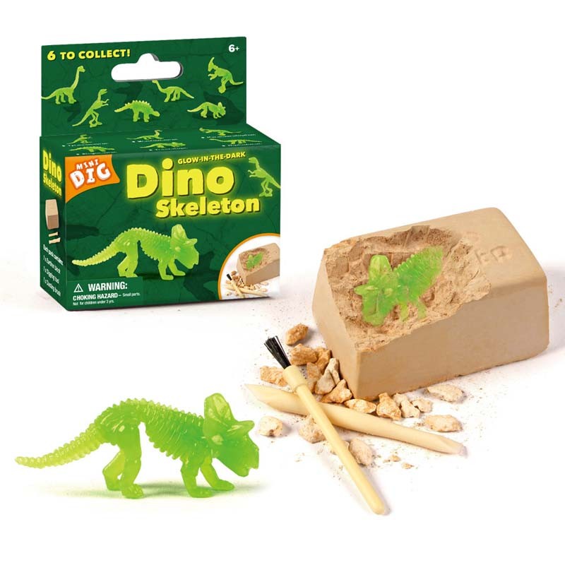 dinosaur skull dig kit