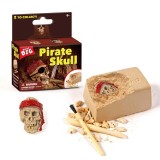 Pirate Skull Discovery Dig Kit Science Education Toys For Kids Teens