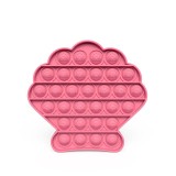 Rainbow Shell Pop It Fidget Toy Push Pop Bubble Sensory Fidget Toy Stress Relief For Kids & Adult