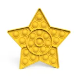 Star Push Pop It Fidget Toy Pop Bubble Sensory Fidget Toy Stress Relief For Kids & Adult