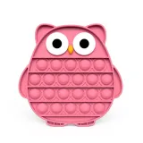 Rainbow Owl Pop It Fidget Toy Push Pop Bubble Sensory Fidget Toy Stress Relief For Kids & Adult