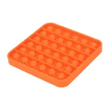 Rainbow Square Geometry Pop It Fidget Toy Push Pop Bubble Sensory Fidget Toy Stress Relief For Kids & Adult