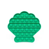 Rainbow Shell Pop It Fidget Toy Push Pop Bubble Sensory Fidget Toy Stress Relief For Kids & Adult