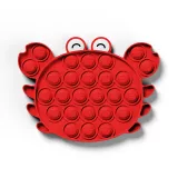 Rainbow Octopus Crab Pop It Fidget Toy Push Pop Bubble Sensory Fidget Toy Stress Relief For Kids & Adult