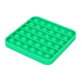 Rainbow Square Geometry Pop It Fidget Toy Push Pop Bubble Sensory Fidget Toy Stress Relief For Kids & Adult