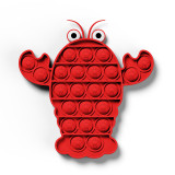 Rainbow Octopus Crab Pop It Fidget Toy Push Pop Bubble Sensory Fidget Toy Stress Relief For Kids & Adult