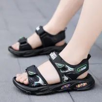 Kid Teens Boy Letters Outside Beach Sandals Shoes