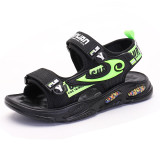 Kid Teens Boy Letters Outside Sandals Shoes