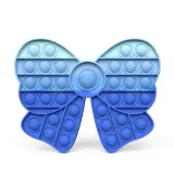 Ombre Bowknot Pop It Fidget Toy Push Pop Bubble Sensory Fidget Toy Stress Relief For Kids & Adult