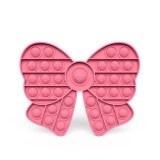 Ombre Bowknot Pop It Fidget Toy Push Pop Bubble Sensory Fidget Toy Stress Relief For Kids & Adult