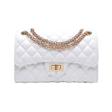 Women Crossbody Diamond Lattice Chain Handbags