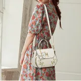 Women Crossbody Embroidered Square Handbags