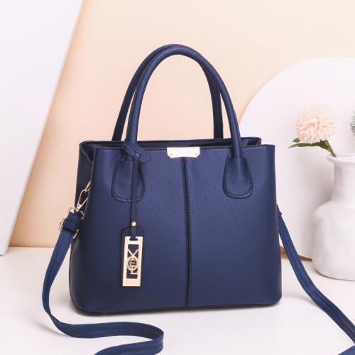 Women Crossbody Solid Color PU Large Tote Bags