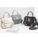 Women Crossbody Embroidered Square Handbags