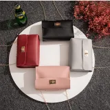 Women Shoulder Bags Crossbody Solid Color Chain Square Handbags