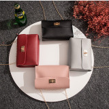 Women Shoulder Bags Crossbody Solid Color Chain Square Handbags
