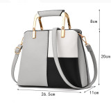 Women Matching Color Shoulder Bags Crossbody Large Tote Handbags