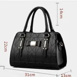 Women Solid Color Bowknot Handbag Crossbody Large Tote Bags