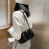 Women Shoulder Bags Armpit Underarm PU Handbags