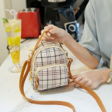 Women Shoulder Bags Crossbody Vintage Lattice Casual Handbags