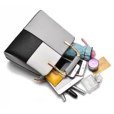 Women Matching Color Shoulder Bags Crossbody Large Tote Handbags