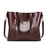 Women Crossbody Bags Retro PU Large Capacity Tote Handbags