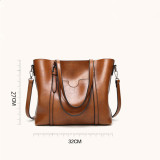 Women Crossbody Bags Retro PU Large Capacity Tote Handbags