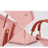 Women Shoulder Bags Solid Color Bucket Large Tote Bags