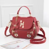 Women Crossbody Embroidered Square Handbags