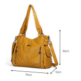 Women Shoulder Bags Satchel Soft Leather Tote Hobo Handbags