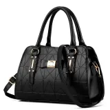 Women Solid Color Bowknot Handbag Crossbody Large Tote Bags
